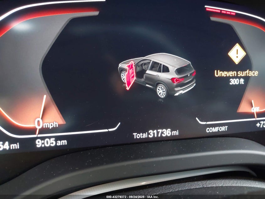 2022 BMW X3 XDRIVE30I - WBX57DP08NN157884