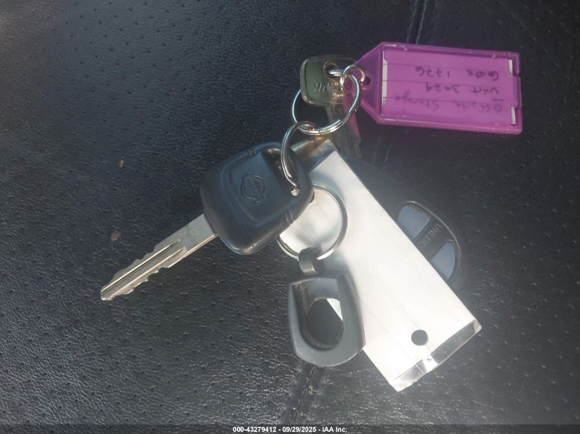 2001 Nissan Pathfinder Le VIN: JN8DR09Y71W599014 Lot: 43279412