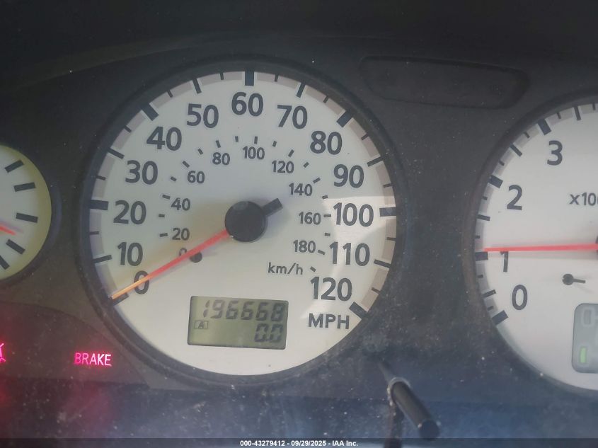 2001 Nissan Pathfinder Le VIN: JN8DR09Y71W599014 Lot: 43279412