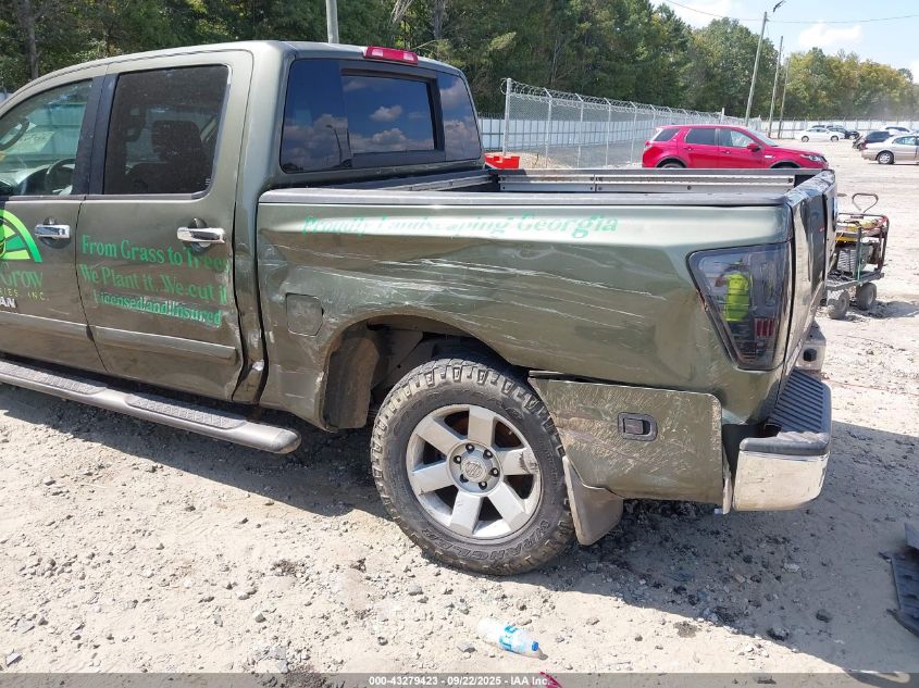 2005 Nissan Titan Le VIN: 1N6BA07A05N520159 Lot: 43279423