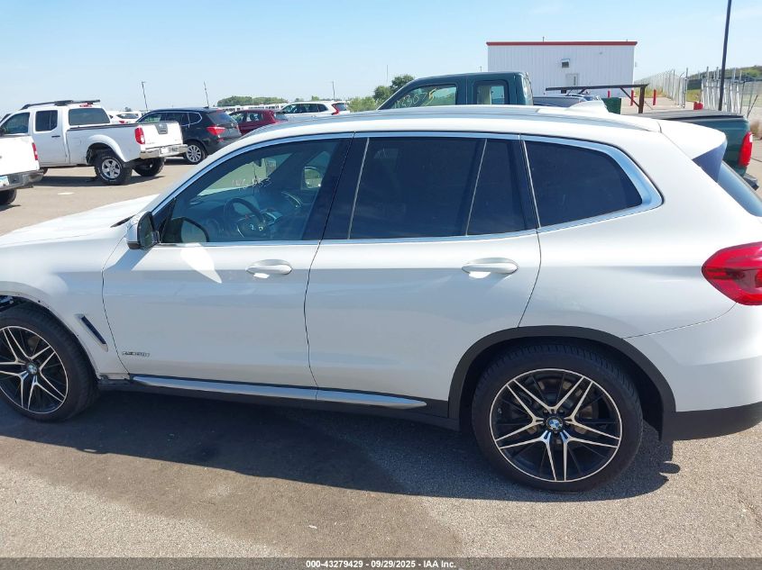 2018 BMW X3 xDrive30I VIN: 5UXTR9C52JLD60645 Lot: 43279429