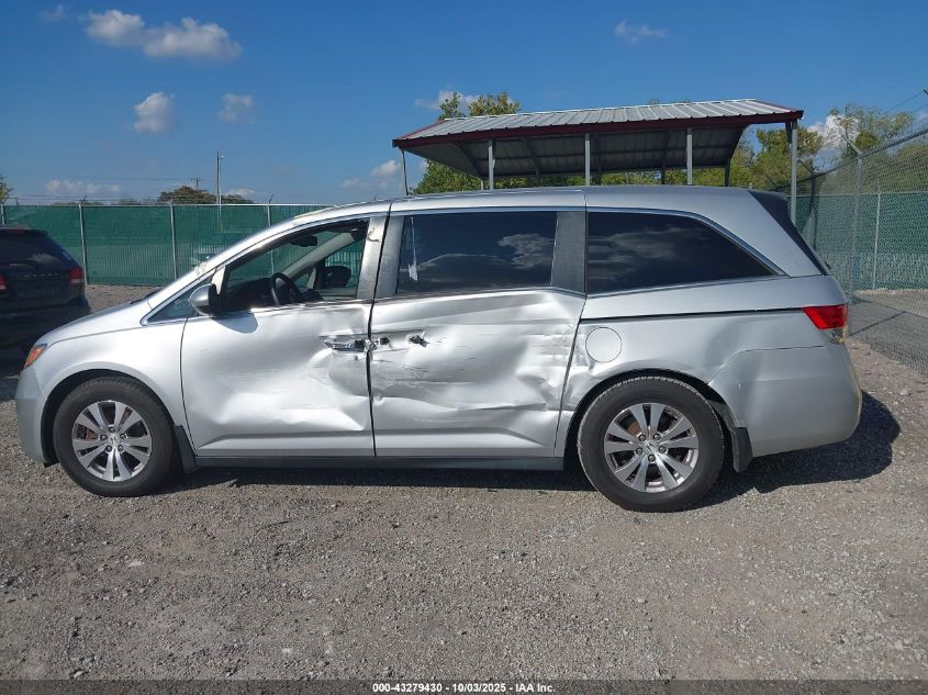 2014 Honda Odyssey Ex-L VIN: 5FNRL5H66EB116686 Lot: 43279430