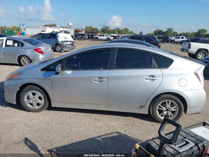 2011 Toyota Prius Three VIN: JTDKN3DU7B5315022 Lot: 43279441