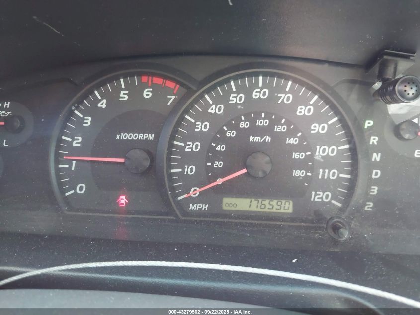 2005 Toyota Tundra Sr5 V8 VIN: 5TBBT441X5S458541 Lot: 43279502