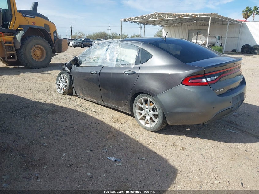 Vin: 1c3cdfcb7fd379103, lot: 43774108, dodge dart limited 20153