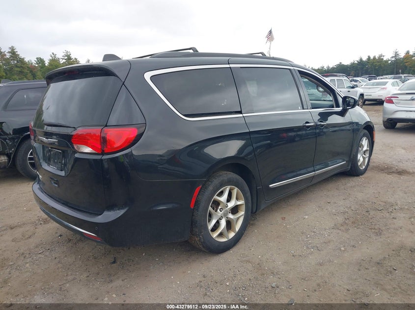 2017 Chrysler Pacifica 3.6 Touring-L Black Lot 111043279512 Vin 2C4RC1BG2HR594588