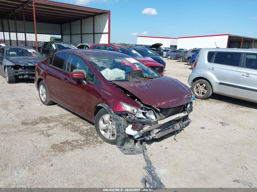 2015 HONDA CIVIC LX - 19XFB2F54FE110794