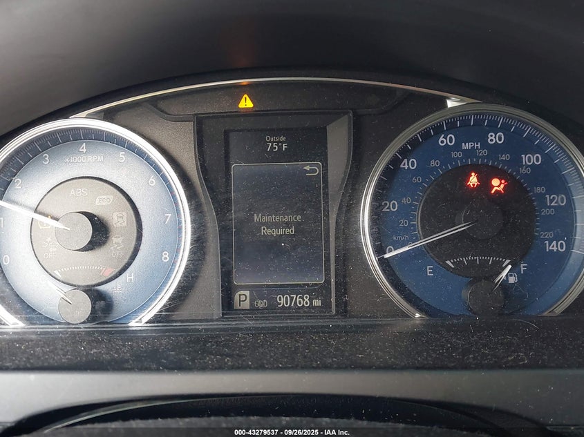 2016 TOYOTA CAMRY XLE - 4T4BF1FK9GR544698