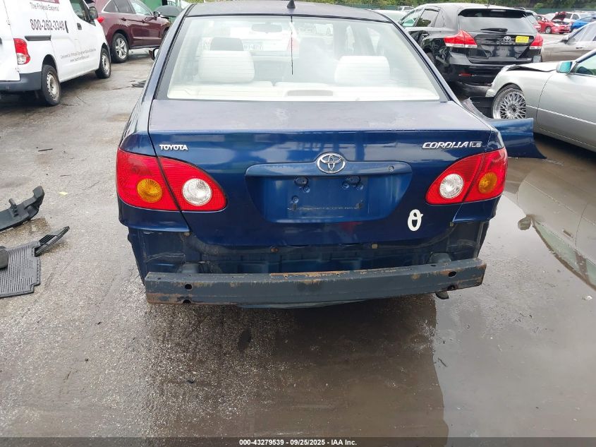 2003 Toyota Corolla Le VIN: JTDBR32EX30037456 Lot: 43279539
