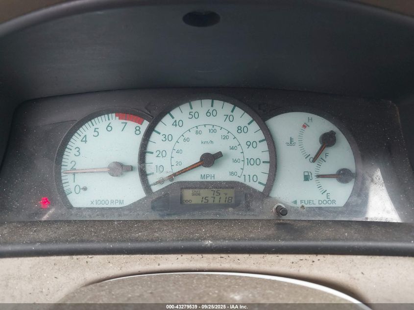 2003 Toyota Corolla Le VIN: JTDBR32EX30037456 Lot: 43279539