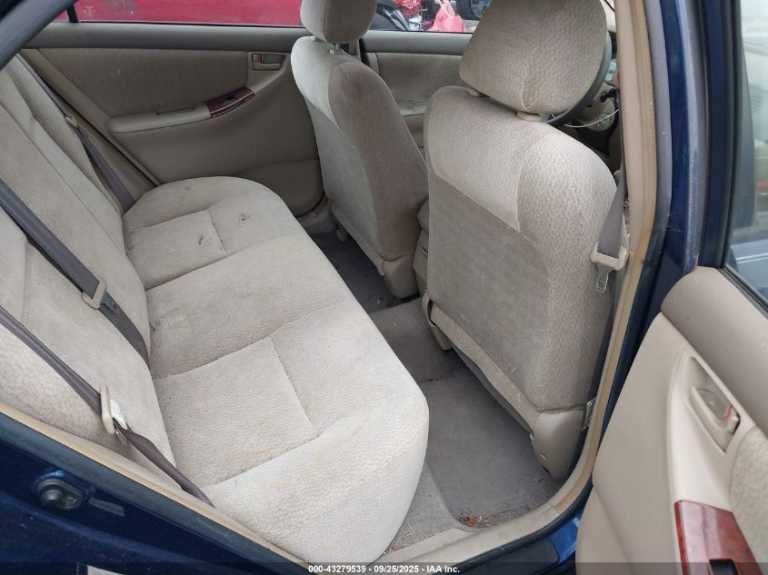 2003 Toyota Corolla Le VIN: JTDBR32EX30037456 Lot: 43279539