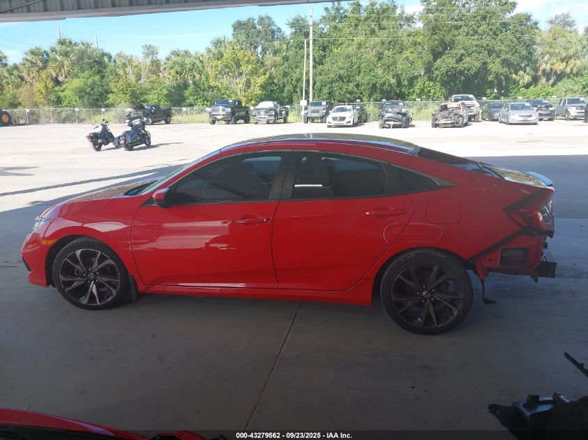 2020 Honda Civic Sport VIN: 2HGFC2F89LH591361 Lot: 43279562