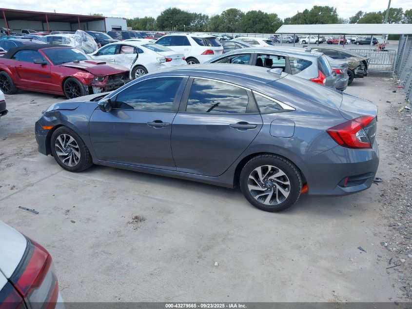 2018 Honda Civic Ex VIN: 2HGFC2F71JH514181 Lot: 43279565