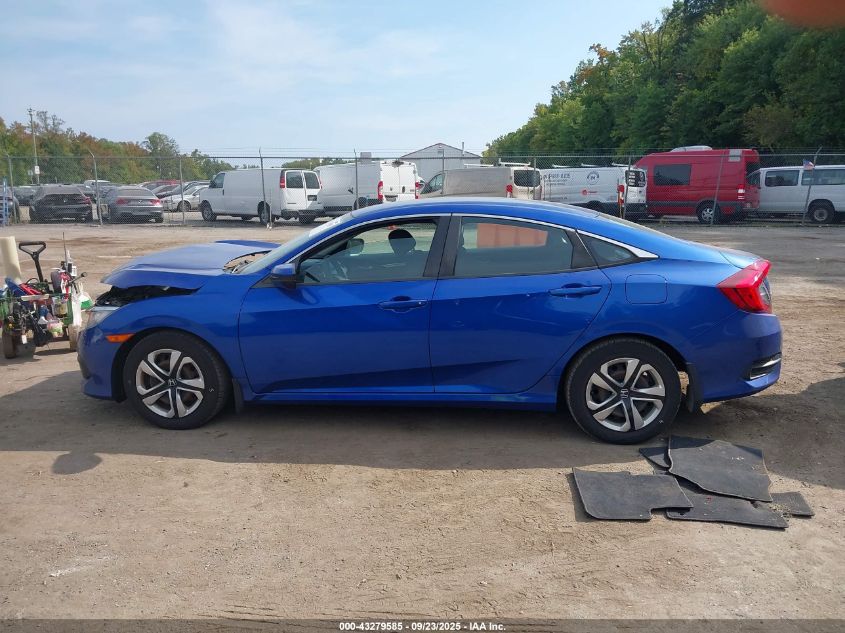 2018 Honda Civic Lx VIN: 2HGFC2F5XJH551714 Lot: 43279585