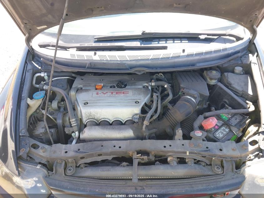 2008 Honda Civic Si VIN: 2HGFG21548H700124 Lot: 43279593