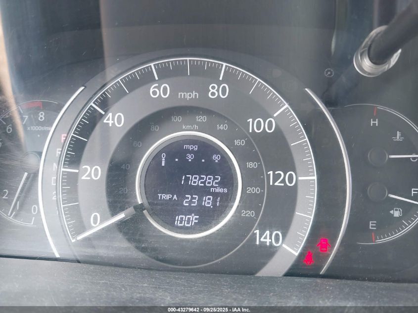 2012 Honda Cr-V Ex-L VIN: JHLRM3H77CC006818 Lot: 43279642