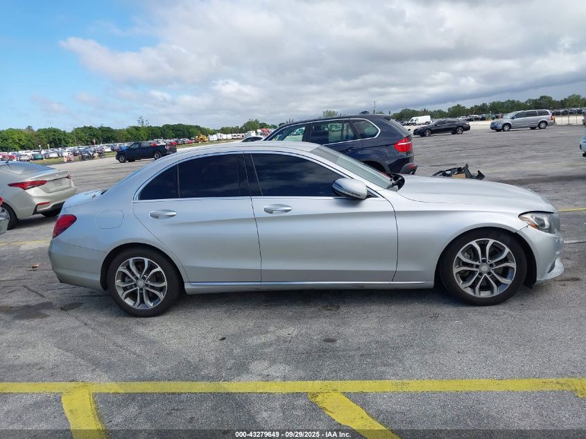 2017 Mercedes-Benz C 300 VIN: 55SWF4JB3HU193353 Lot: 43279649