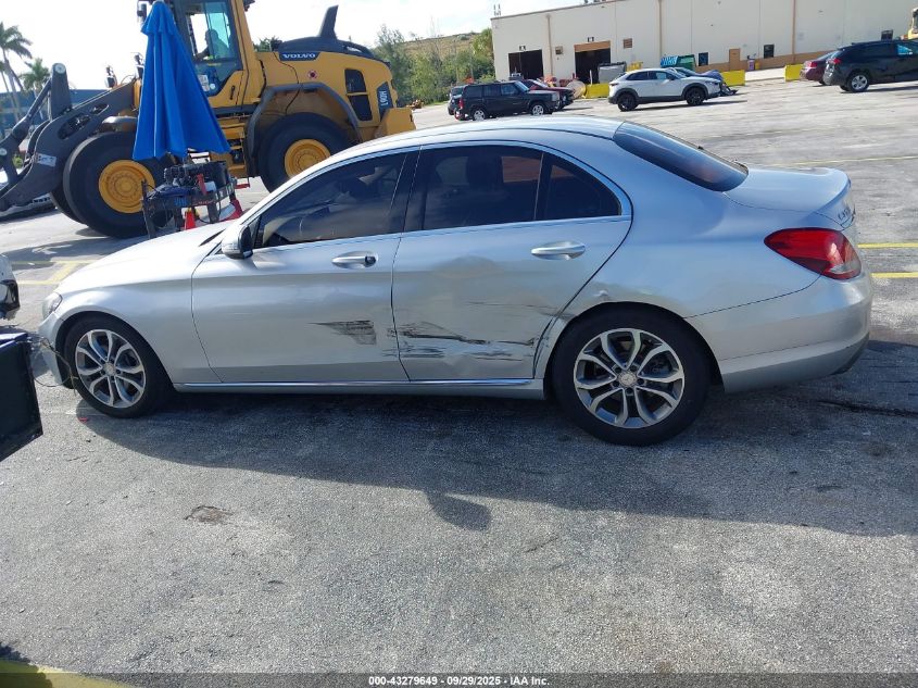 2017 Mercedes-Benz C 300 VIN: 55SWF4JB3HU193353 Lot: 43279649