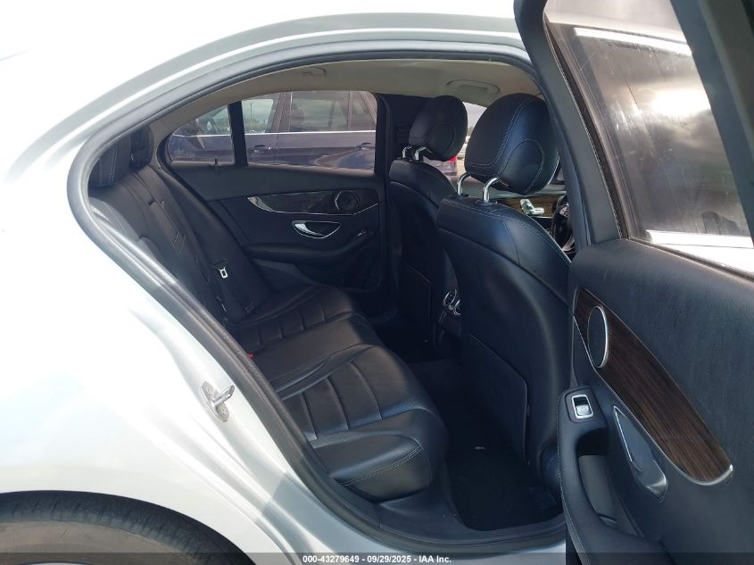 2017 Mercedes-Benz C 300 VIN: 55SWF4JB3HU193353 Lot: 43279649