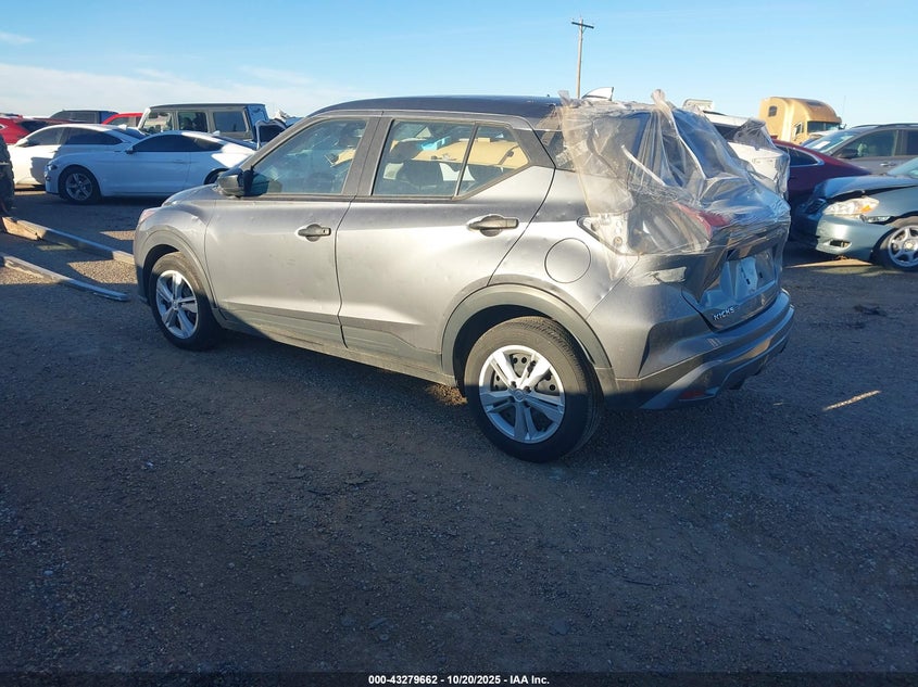 Vin: 3n1cp5bv3rl541593, lot: 43774266, nissan kicks s xtronic cvt 20243