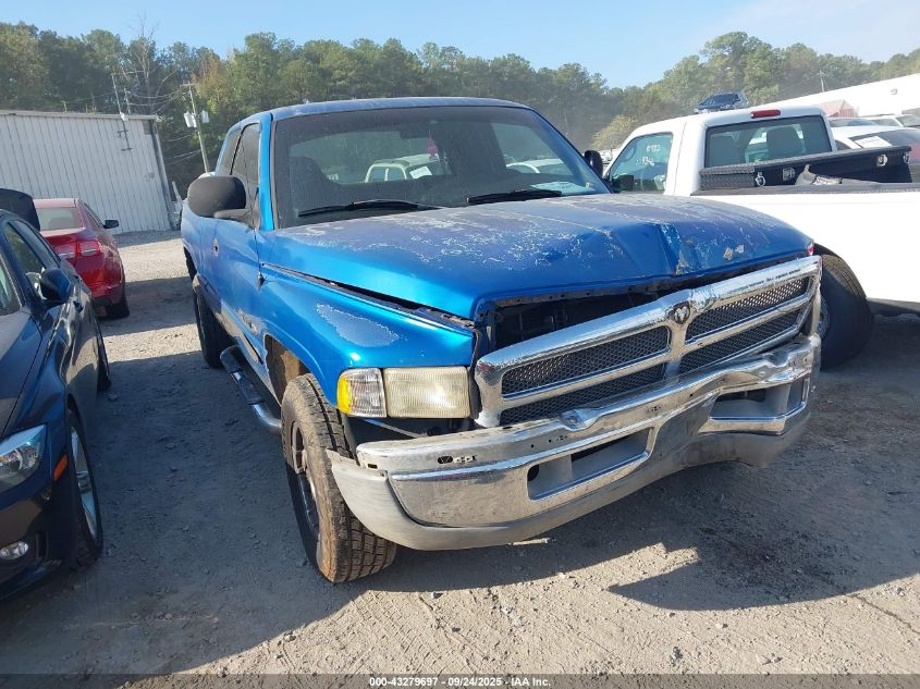 2001 Dodge Ram 1500 St blue truck gasoline 3B7HC13Y61M256174 photo #1