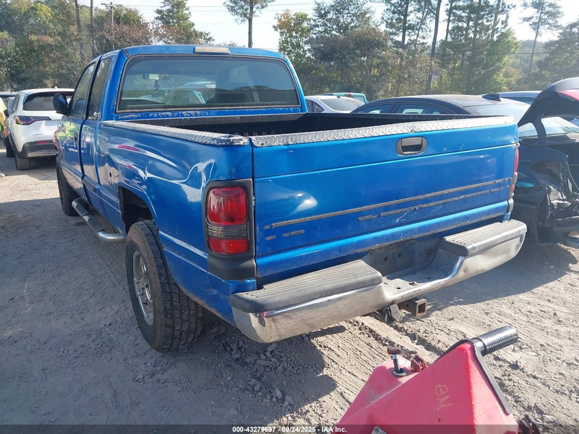 2001 Dodge Ram 1500 St blue truck gasoline 3B7HC13Y61M256174 photo #4