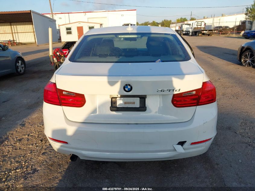 2014 BMW 328D VIN: WBA3D3C54EK153662 Lot: 43279701