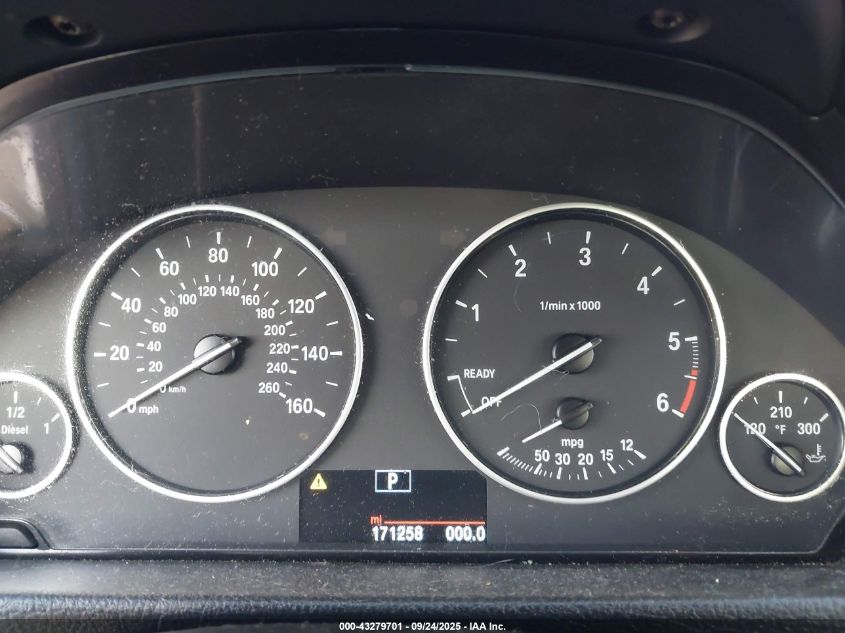 2014 BMW 328D VIN: WBA3D3C54EK153662 Lot: 43279701