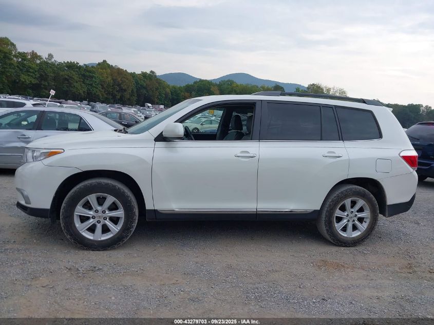 2012 Toyota Highlander Se V6 VIN: 5TDBK3EH4CS108660 Lot: 43279703
