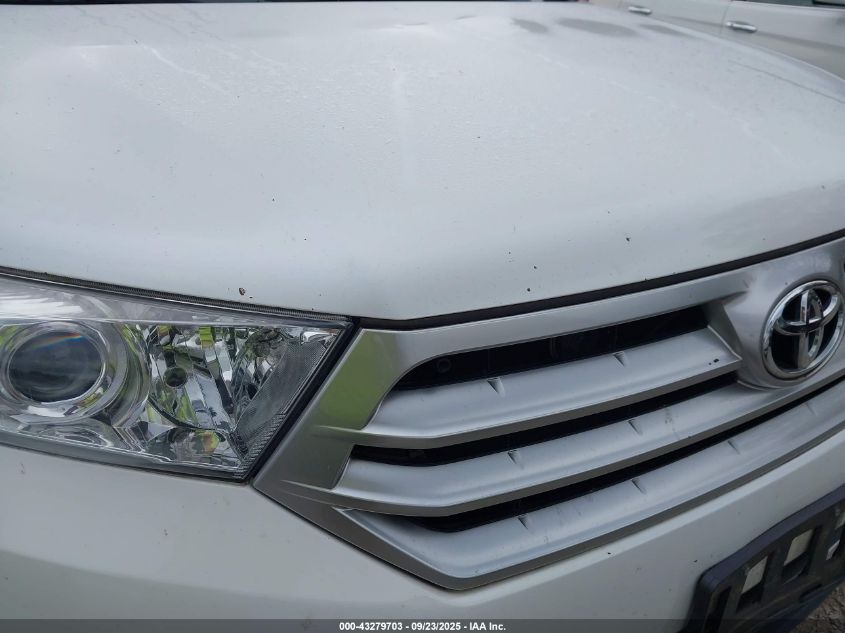 2012 Toyota Highlander Se V6 VIN: 5TDBK3EH4CS108660 Lot: 43279703