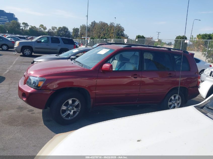 2005 Toyota Highlander V6 VIN: JTEDP21A250048540 Lot: 43279718