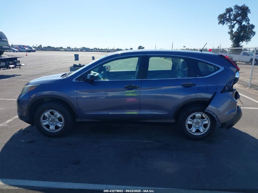 2012 Honda Cr-V Lx VIN: 5J6RM3H36CL038020 Lot: 43279802