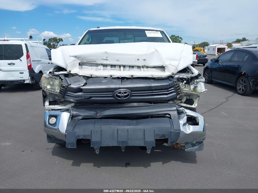 2014 Toyota Tundra Sr5 5.7L V8 VIN: 5TFRY5F14EX149622 Lot: 43279830