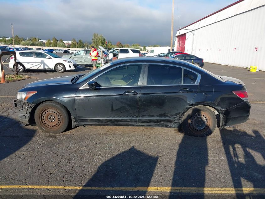 2008 Honda Accord 2.4 Lx VIN: JHMCP263X8C033280 Lot: 43279851