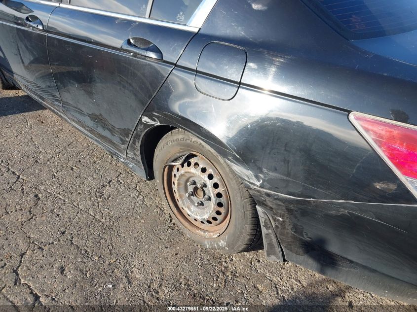 2008 Honda Accord 2.4 Lx VIN: JHMCP263X8C033280 Lot: 43279851