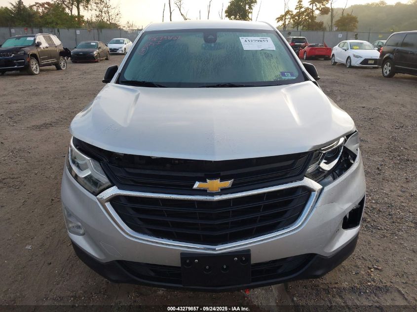 2020 Chevrolet Equinox Fwd Ls VIN: 3GNAXHEV5LS554190 Lot: 43279857