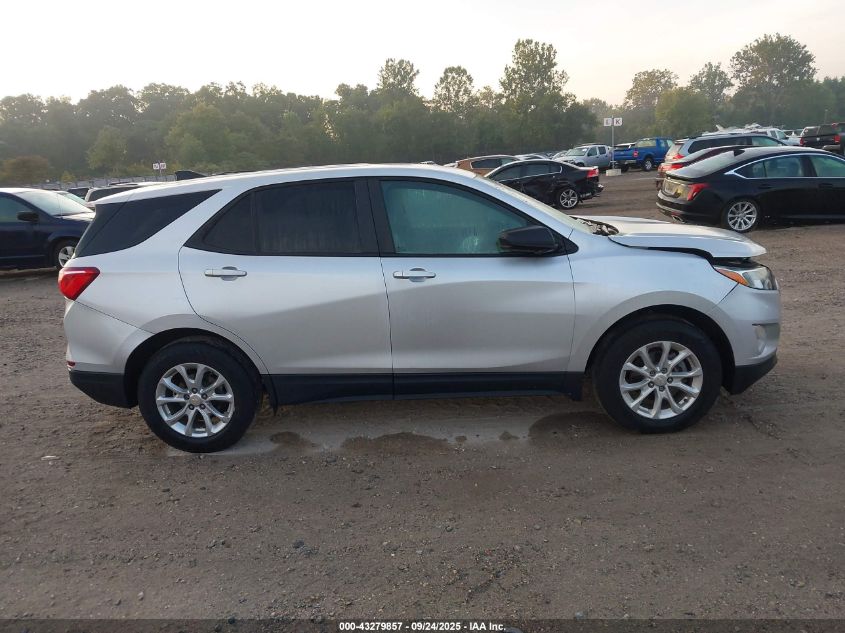 2020 Chevrolet Equinox Fwd Ls VIN: 3GNAXHEV5LS554190 Lot: 43279857