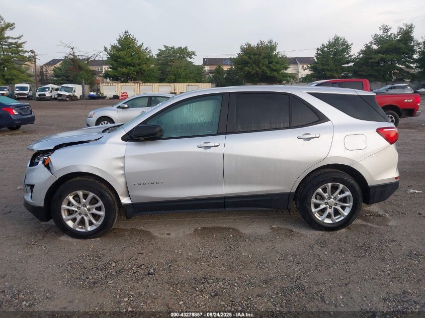2020 Chevrolet Equinox Fwd Ls VIN: 3GNAXHEV5LS554190 Lot: 43279857