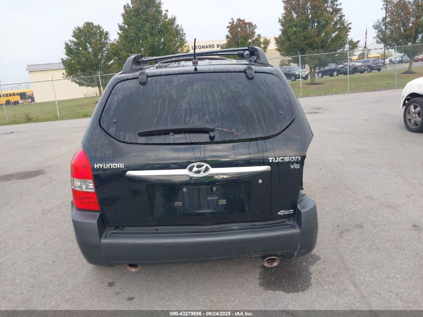 2008 Hyundai Tucson Limited V6/Se VIN: KM8JN72D58U839348 Lot: 43279896