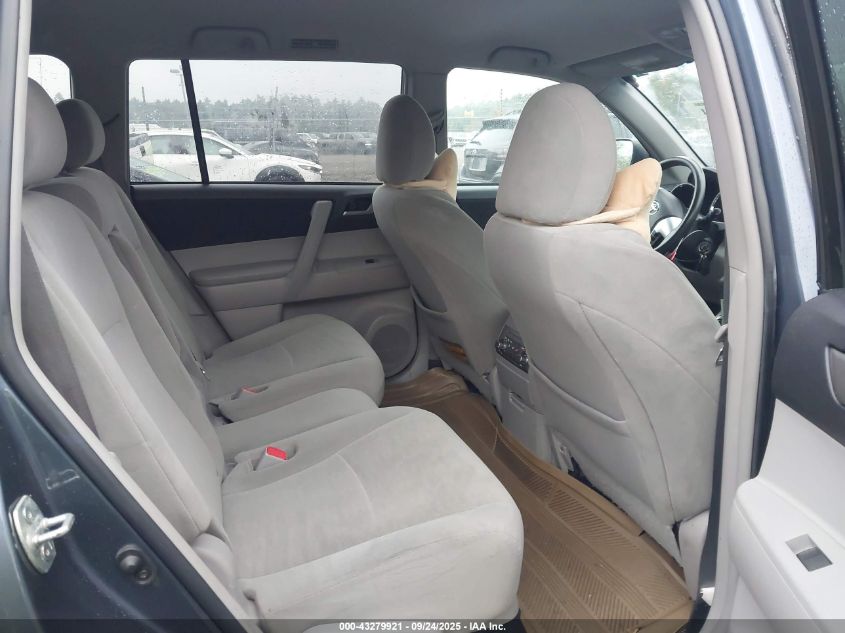 2013 Toyota Highlander Base Plus V6 VIN: 5TDBK3EH8DS252374 Lot: 43279921