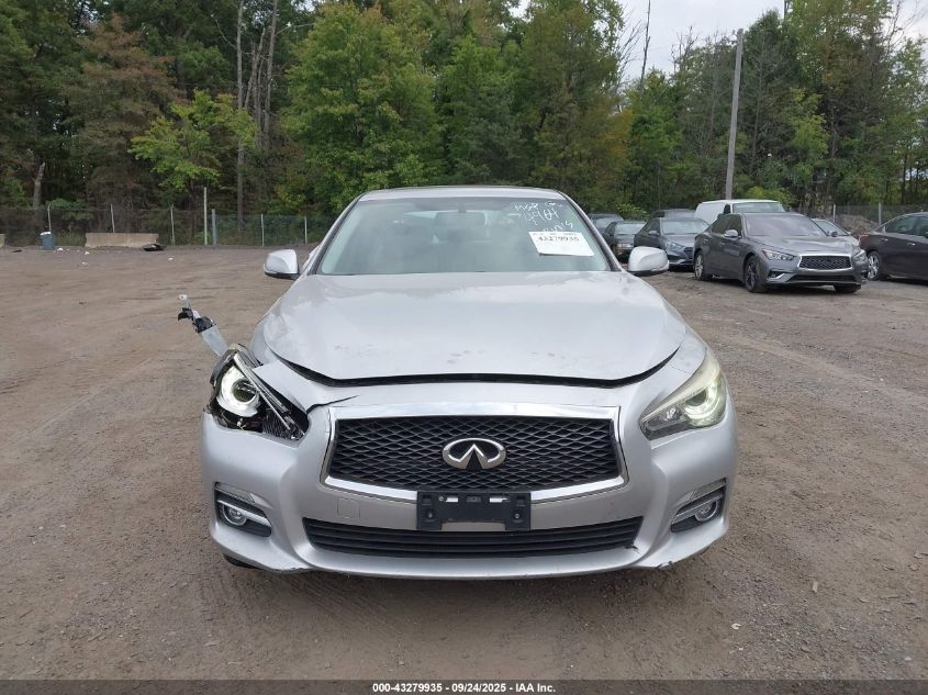 2015 Infiniti Q50 Premium VIN: JN1BV7AR6FM394964 Lot: 43279935
