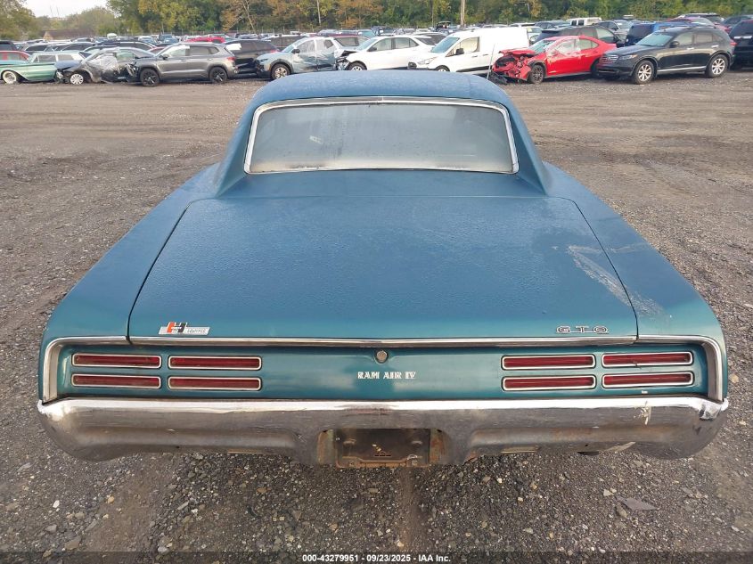 1967 Pontiac Gto VIN: 0000242177B106023 Lot: 43279951