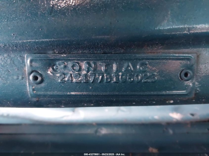 1967 Pontiac Gto VIN: 0000242177B106023 Lot: 43279951