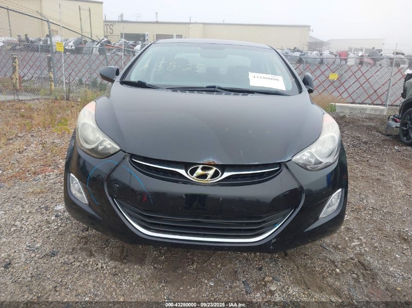 2013 Hyundai Elantra Gls VIN: KMHDH4AE6DU668021 Lot: 43280000
