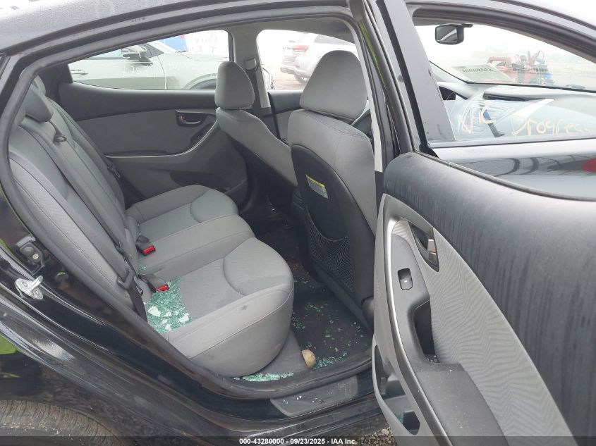 2013 Hyundai Elantra Gls VIN: KMHDH4AE6DU668021 Lot: 43280000