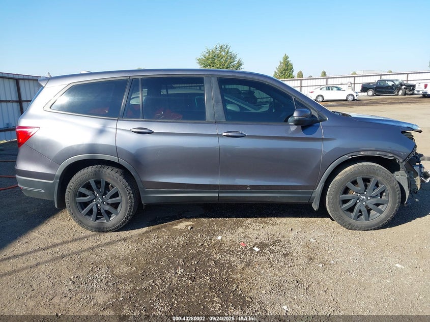 2019 Honda Pilot Ex-L VIN: 5FNYF6H5XKB093439 Lot: 43280002