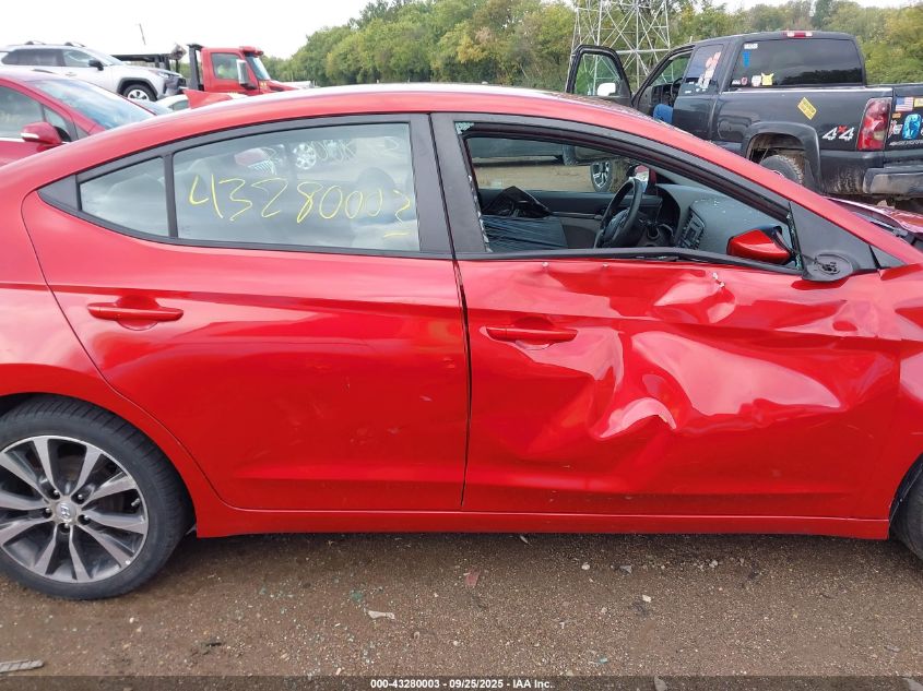 2017 Hyundai Elantra Se VIN: 5NPD74LF6HH193502 Lot: 43280003