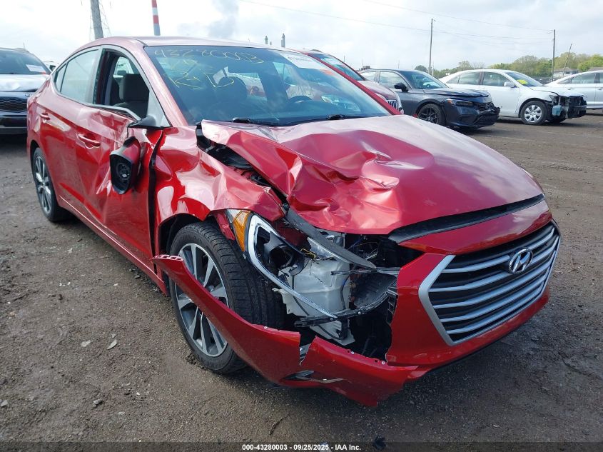 2017 Hyundai Elantra Se VIN: 5NPD74LF6HH193502 Lot: 43280003