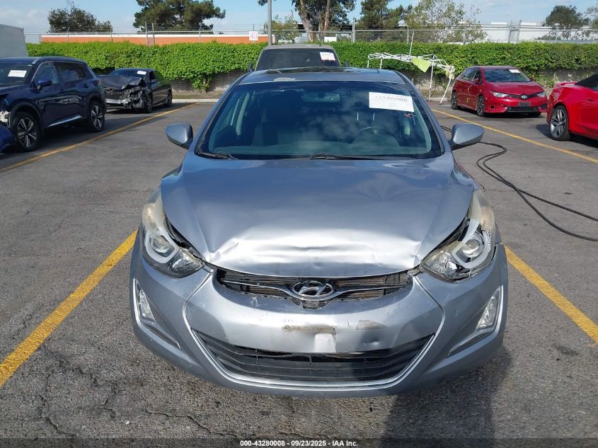 2015 Hyundai Elantra Se VIN: 5NPDH4AE7FH589684 Lot: 43280008