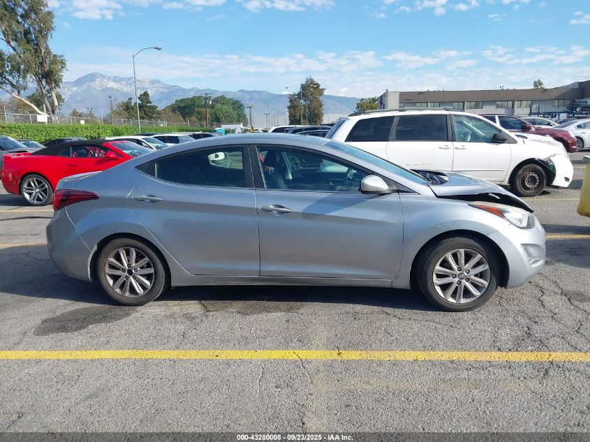 2015 Hyundai Elantra Se VIN: 5NPDH4AE7FH589684 Lot: 43280008
